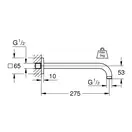 Душовий кронштейн 275 мм Grohe Rainshower (27488000)
