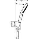 Hansgrohe Raindance S PowderRain 120 Ручной душ, хром (27668000)