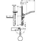Душовий набір, Hansgrohe Rainfinity 130 3Jet, chrome (27671000)