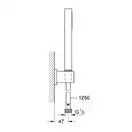 Grohe Euphoria Cube Stick Душевой комплект, хром (27702000)