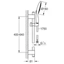 Душовий гарнітур з 4 режимами Grohe Power & Soul 160 (27748000)