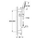 Душовий гарнітур Grohe Power &amp; Soul 160 (27750000)