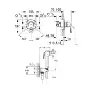 Grohe BauLoop Комплект гігієнічного душу, хром (2904200B)