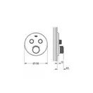 Термостат для ванни прихованого монтажу Grohe Grohtherm SmartControl, золото (29119GL0)
