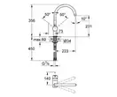 Grohe Minta Змішувач для кухні, хром (32917000)