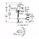 Змішувач для біде Grohe Eurosmart, хром (32929002)