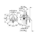 Grohe Eurostyle Смеситель для ванны, хром (33637003)