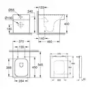 Grohe Cube Ceramic Унитаз напольный, белый (3948500H_39488000)