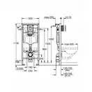 Система інсталяції для унітазу Grohe Rapid SL 3 в 1 (39581000)