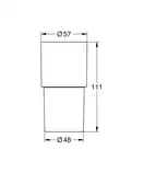 Стакан для щіток Grohe Atrio (40254003)