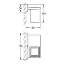 Поличка зі склянкою Grohe Allure Brilliant (40503000)