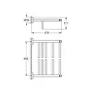 Полиця для рушників у ванну Grohe Essentials New (40800001)