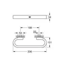 Поручень для ванної Grohe Selection (41064000)