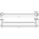 Полотенцедержатель, Hansgrohe Logis Universal, хром (41712000)