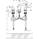 Hansgrohe Novus Смеситель для умывальника, хром (71140000)