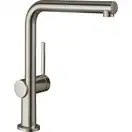 Кухонний змішувач Hansgrohe Talis 270 1jet з витяжним виливом Sbox, сталевий (72809800)