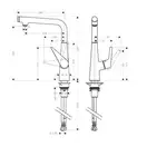 Hansgrohe Talis Select S 300 Смеситель для кухни, хром (72820000)