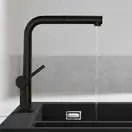 Hansgrohe Talis 270 Смеситель для кухни, черный матовый (72840670)