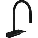 Hansgrohe Aquno Select 170 Смеситель кухонный, черный матовый (73831670)
