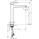 Hansgrohe Metropol 260 Смеситель для умывальника, хром (74512000)