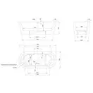 Ванна акрилова Knief Hot 180x80 (0100072/010009106) (0100072_010009106)