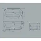 Knief Fresh Ванна акриловая, 180x80, белая (0100230) (0100230_010009106S)