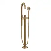Axor One Змішувач для ванни підлоговий, Brushed bronze (48440140)