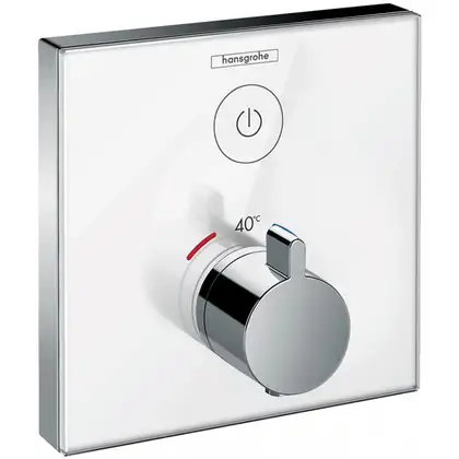 Hansgrohe ShowerSelect Glass Термостат, хром/стекло (15737400)