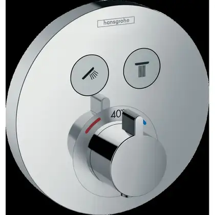 Hansgrohe ShowerSelect Термостат для душу, хром (15743000) Hansgrohe ShowerSelect Термостат для душу, хром (15743000)