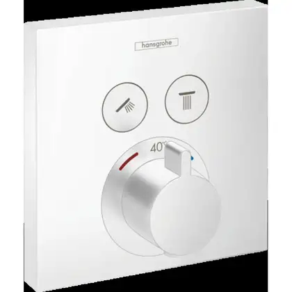 Hansgrohe ShowerSelect Термостат для ванны на 2 потребителя (15763700) Hansgrohe ShowerSelect Термостат для ванны на 2 потребителя (15763700)