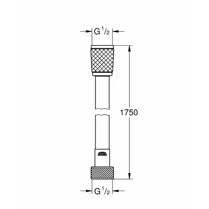 Душовий шланг Grohe Rotaflex (28410001) Душовий шланг Grohe Rotaflex (28410001)