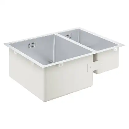 Кухонна мийка Grohe K700U 60-S 59.5/45 1.5 л, 1.5 чаші, сталь (31577SD1) (31577SD0) Кухонна мийка Grohe K700U 60-S 59.5/45 1.5 л, 1.5 чаші, сталь (31577SD1) (31577SD0)