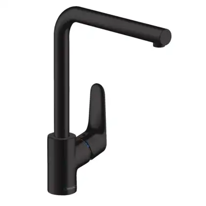 Hansgrohe Focus 280 Смеситель для кухни, черный матовый (31817670) Hansgrohe Focus 280 Смеситель для кухни, черный матовый (31817670)