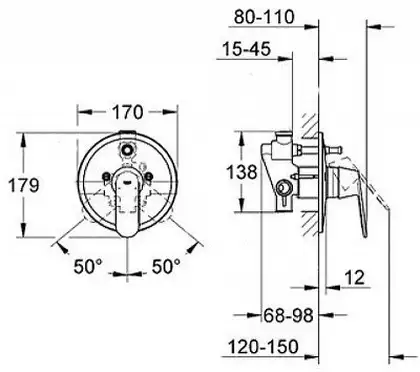 Grohe Eurosmart Cosmopolitan Змішувач, хром (32879000) Grohe Eurosmart Cosmopolitan Змішувач, хром (32879000)