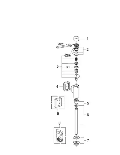 Grohe Rondo Смывное устройство для писсуара, хром (37346000) Grohe Rondo Смывное устройство для писсуара, хром (37346000)