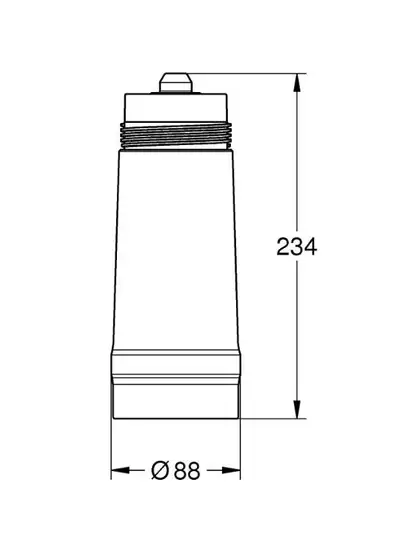 Фільтр S-Size Grohe Blue Accessories (40404001) Фільтр S-Size Grohe Blue Accessories (40404001)