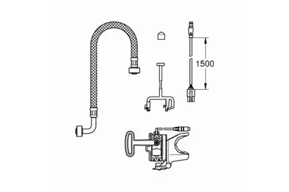 Установчий комплект Grohe Sensia Arena (46944000)