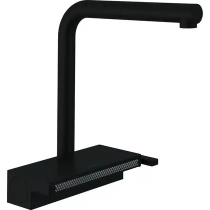 Hansgrohe Aguno Select 250 Смеситель для кухни, черный матовый (73830670) Hansgrohe Aguno Select 250 Смеситель для кухни, черный матовый (73830670)