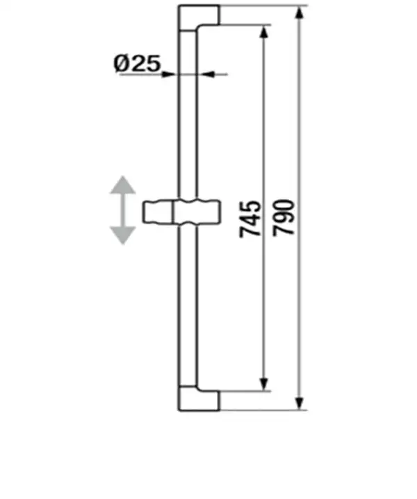 Душова стійка GRB Hydro (05030001)