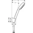 Душовий набір Hansgrohe Crometta 100 Vario 1Jet 160, білий / хром (26665400)