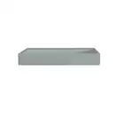 Nic-Design Умивальник підвісний Nic Design Cool без переливу 120х51x12.5 см, Cemento матовий (001233047)