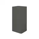 Nic-Design Умивальник окремо стоячі Nic Design Semplice 40х40х85 см без переливу, зі зливом в стіну, Argilla матовий (001372052)
