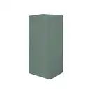 Nic-Design Умивальник окремо стоячий Nic Design Semplice 40х40х85 см без переливу, зі зливом у стіну, Salvia матовий (001372067)