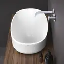 Умивальник на стільницю Nic Design Semplice 55х40х15 см, Indaco матовий (001376066)