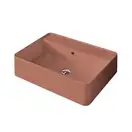 Умивальник на стільницю з переливом Nic Design Semplice 60х45х16 см, Fard глянець N/F (001384072 NF)