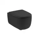 Nic-Design Унітаз підвісний Nic Design Ovvio 37,4х53х28,5 см, чорний глянець (003479008)