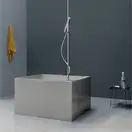 Nic-Design Ванна зі штучного каменю Nic Design Tub 100х100х60h см, Cemento матовий (014234047)