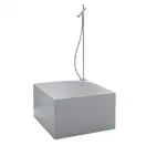 Nic-Design Ванна зі штучного каменю Nic Design Tub 100х100х60h см, Argilla матовий (014234052)