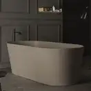 Ванна зі штучного каменю Nic Design Bay 160x80 см, Sabbia матовий (014719051)