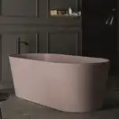 Ванна зі штучного каменю Nic Design Bay 160x80 см, Cipria матовий (014719060)